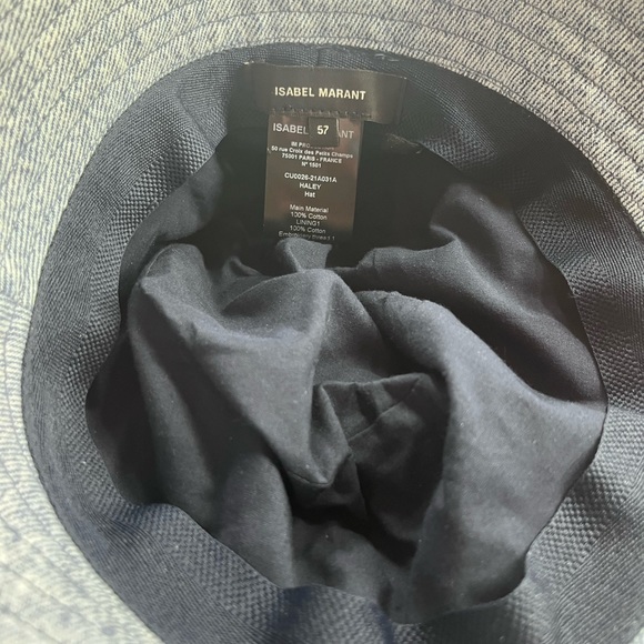 Isabel Marant Denim Bucket Hat in size medium - Picture 5 of 5